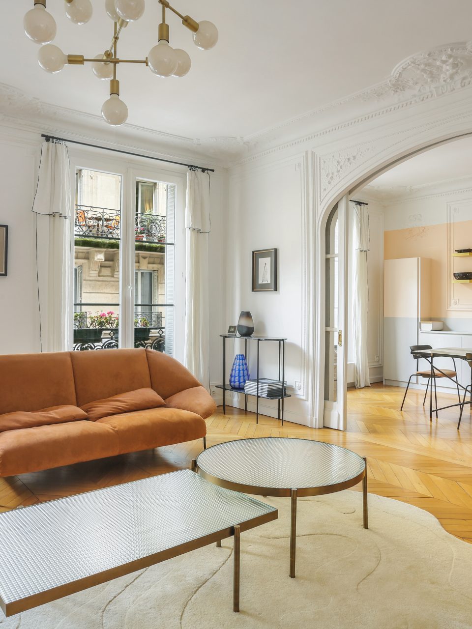Dining room from living room