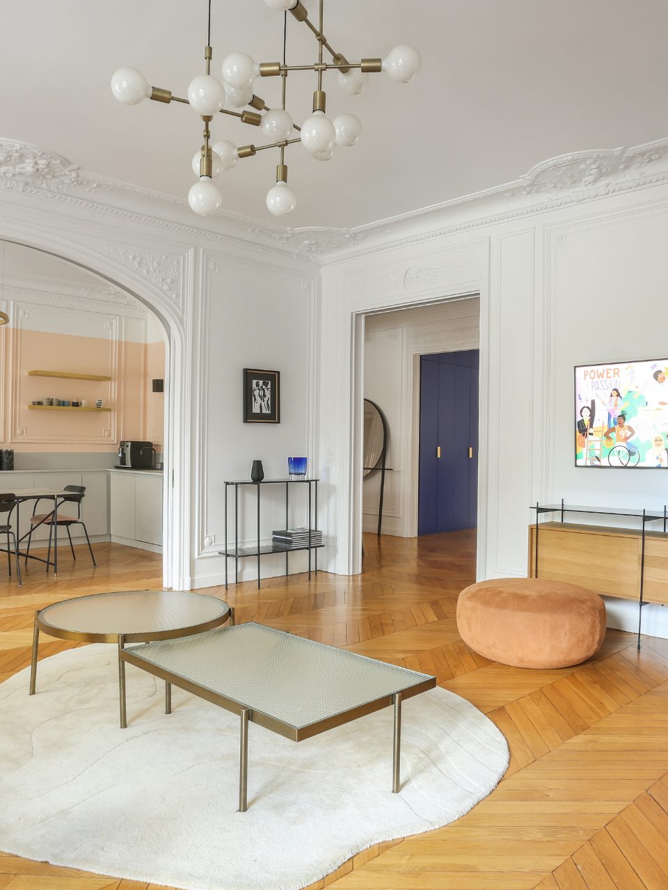 Living room entertainment area