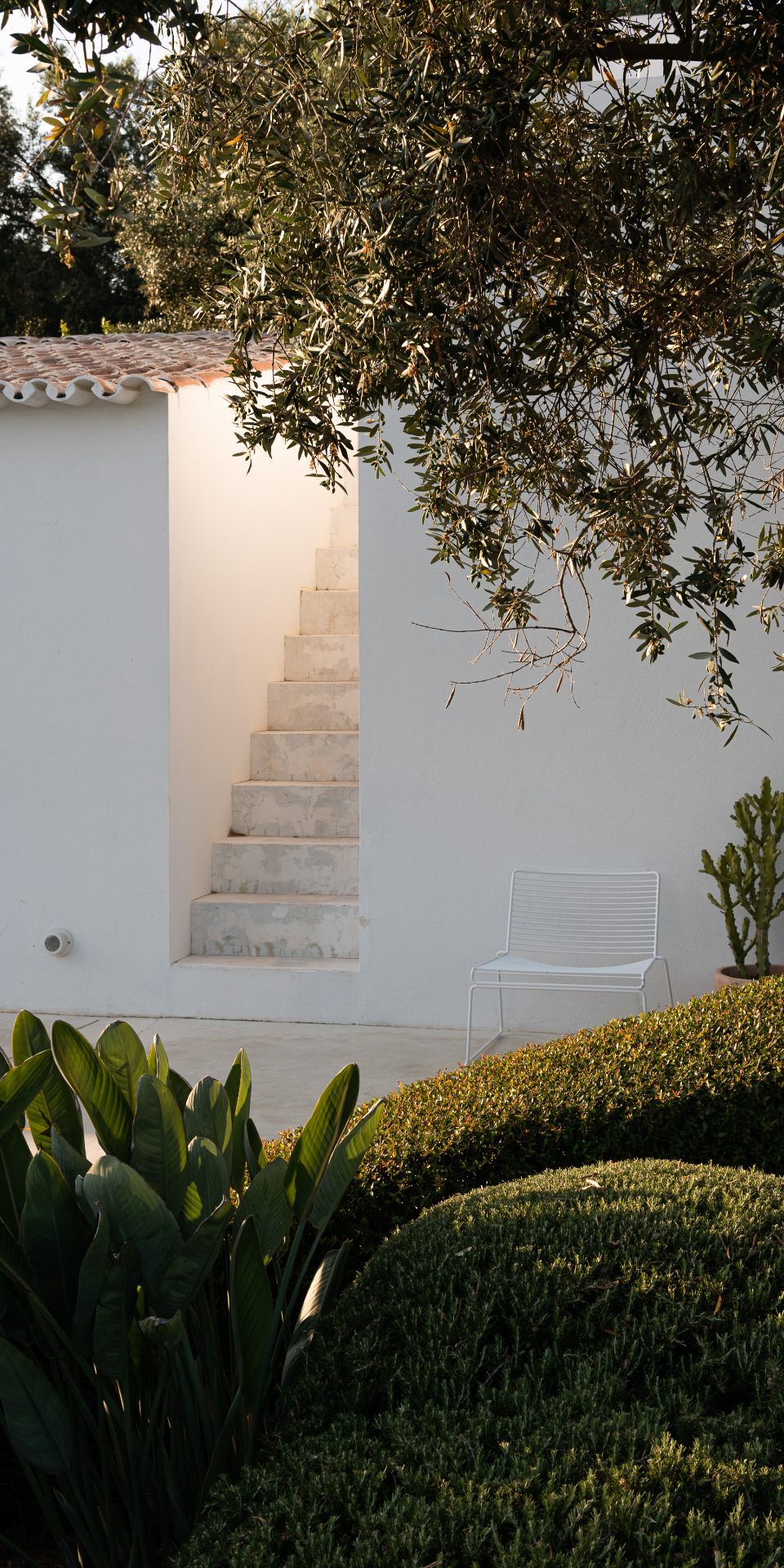Outdoor stairs, modern design