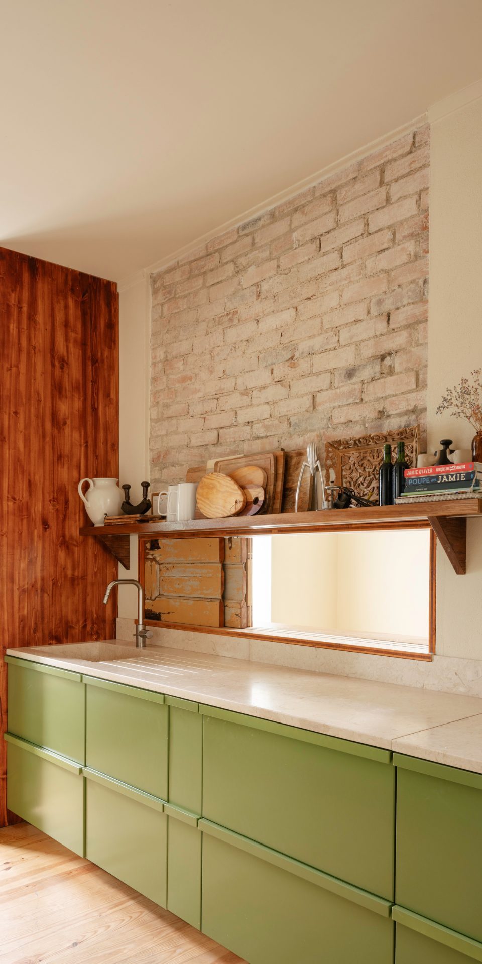Modern kitchen view